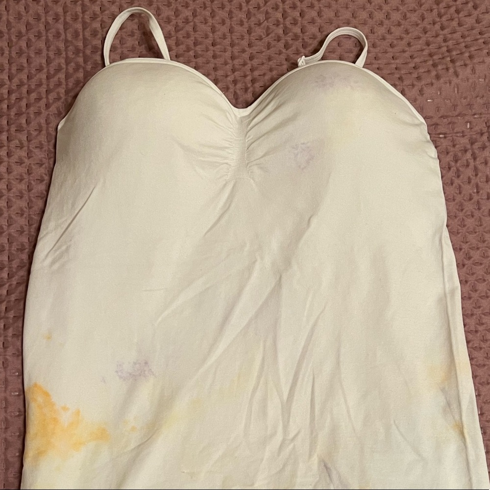 One strap underwear complete with bra sponge